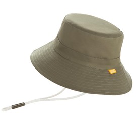 Baby Sun Hat for Boy Girl Toddler Summer Bucket Hat Kids Sun Protection Beach Hat Baby Hats Wide Brim Outdoor Play Hat (US, Age, 12 Months, 24 Months, Army Green)