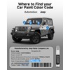 EVOOOR PSC/JSC Billet Silver Metallic Touch Up Paint Compatible with
