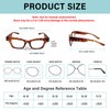 Magnifying Glasses with Light Rechargeable LED Reading Glasses Lighted Magnifying