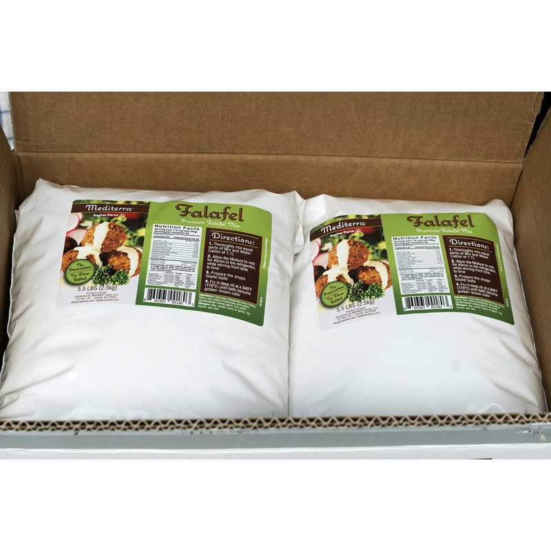 Restaurants' choice Falafel Mix (22 Lbs. yields 1,300 balls OR