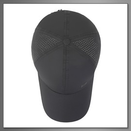 Buzz Selection CAP728 Hat, Cap, Sports, Logo, Mesh, Stylish, Cool, Men's, Women's, gray (dark gray)