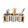 IMEEA Chopsticks Holder Cutlery Stand Cutlery Holder Cutlery Case Stainless