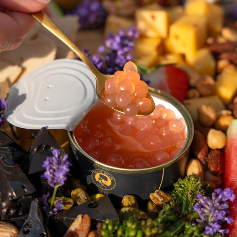 Henri Willig Rose Wine Beads