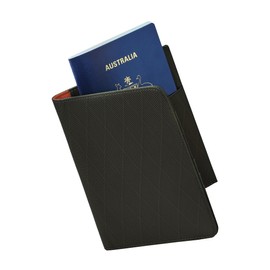 ALPAKA ARK Bifold Passport Wallet - Passport Holder with X-Pac VX21 Weatherproof Fabric, UV Proof, Passport Slot, 3 Card, Cash, Travle Documents Slots for Men Family Travel Journeys (Green)