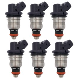 EPSIRMP 6pcs Set Fuel Injectors Compatible with Mercury Outboard 150hp DFI Optimax 37003-804841