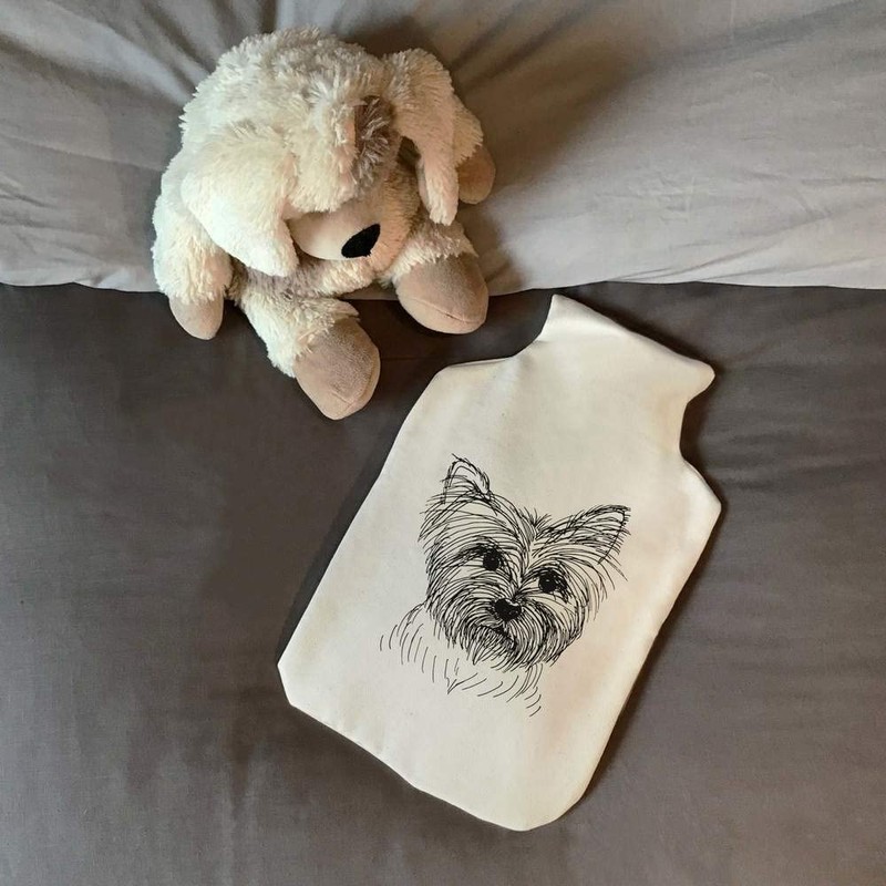 'Yorkshire Terrier' Hot Water Bottle Cover (HW00024713)