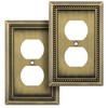 Henne Bery Sunken Pearls Heavy Duty Decorative Wall Plate Switch
