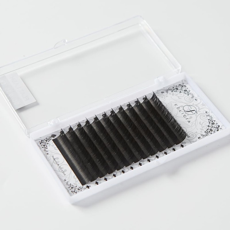 FELICIA Flat Lash, Matte Eyelash Extension, Ultra Soft, Single, Matsuec
