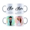 Like Shop 50 Tazas Personalizadas Recuerdo Para Boda