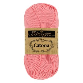 Scheepjes Catona Yarn - 409 Soft Rose