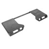 ECOTRIC 3/8" Thick Quick Tach Cut Out Mount Plate, Steel
