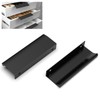 FURNIWARE Drawer Pulls, Pack of 10 Finger Edge Pull Concealed