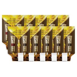 Haraz Premium / 하라즈 프리미엄X 샴푸형 앰플 염색제, 자연갈색, 10개