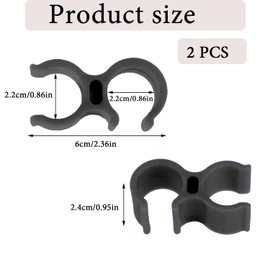 2 Pcs Shower Head Holder for Shower Chair, Shower Bath Chair Tub Transfer Bench Shower Stool, Shower Aids Accessories for Elderly Disabled