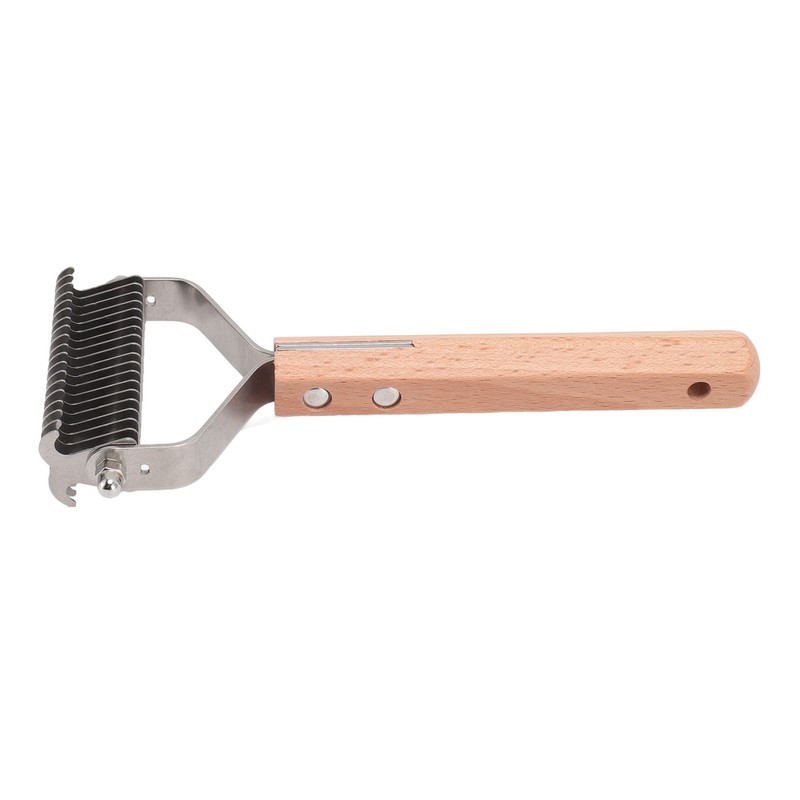 Pet Dematting Comb Double Sided Shedding Brush Stainless Steel Pet