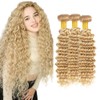 DiexrLamx Blonde Bundles P27/613 Deep Wave Bundles 22 24 26