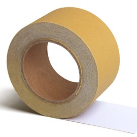 Glowentix PSA Sandpaper Roll 320-Grit 2-3/4in x 20 Yards Self Adhesive Stickyback PSA Sanding Disc PSA Sand Paper Rolls Aluminum Oxide Longboard Sand Paper Sanding Sheet