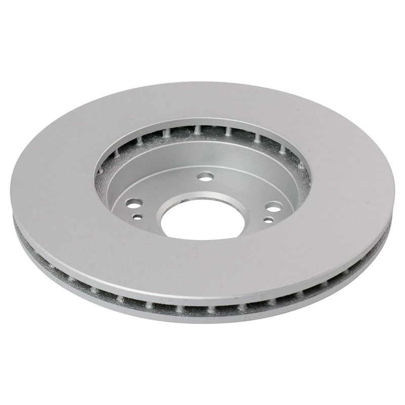 TRQ Front and Rear Brake Rotors Set Premium G-Coated Compatible