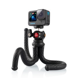 Lammcou Go Pro Tripod, Action Camera Flexible Octopus Gorrila Pod & Tripod Holder, Multi Tripod Compatible with GoPro Hero 13 12 11 10 9 Insta-360 X3 G3 Bendy Bendable Tripod Video Vlogging