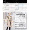 GRAN ORIENTE Winter Mid Length Pea Coats For Women With