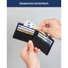 Lederhand Anao Wallet, black, Classic