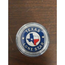 Texas Lone Star Steering Wheel Spinner Knob Lowrider Rat Rod