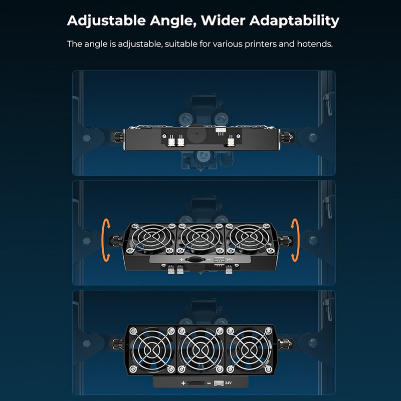 Creality Fan Cooling Kit Fast Heat Dissipation for High-speed Printing