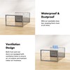 Foluck Shoe Storage Box, 15 Pack Clear Plastic Stackable Shoe