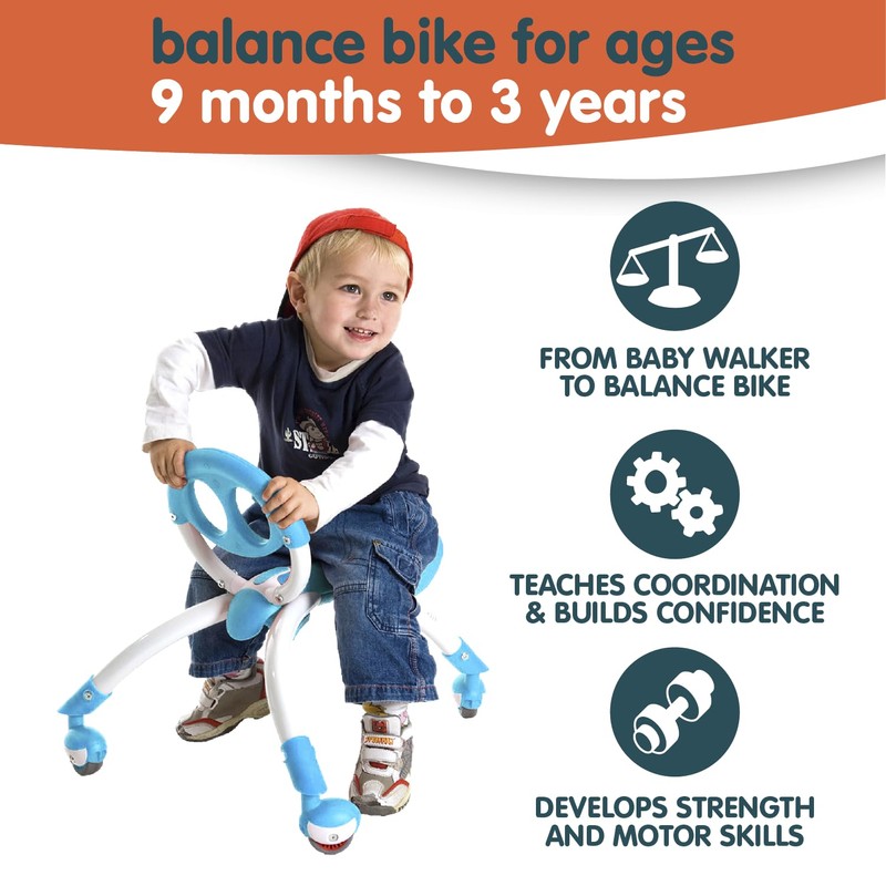 YBIKE Pewi Walking Ride On Toy - from Baby Walker
