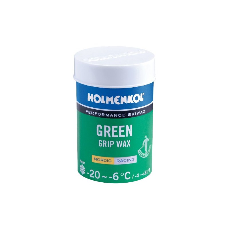Holmenkol Cross Country Ski Grip Wax Green