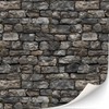 3 Sheets Self-Adhesive Wall Cladding for Dollhouse 1:12 Scale (Cottage
