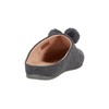 FitFlop Chrissie Pom-Pom Slippers Pewter Grey 7 M (B)