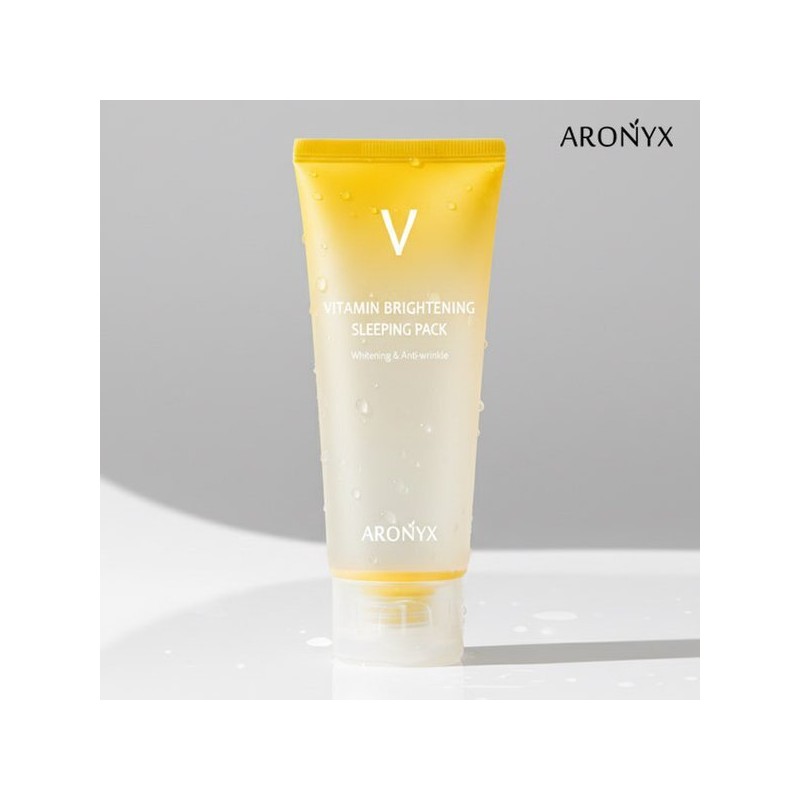 Aronix 비타민 브라이트닝 슬리핑팩 100mlx2 / 수분크림 수딩젤 Vitamin Brightening