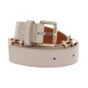 VALENTINO Emma Winter Belt W120 Ecru/Oro - Can be Shortened,