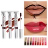 HOPHAT 3PCS Peel Off Lip Stain Lip Tint Set, Matte