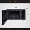 Magic Chef Countertop Microwave Oven, Small and Compact, 1000 Watt,