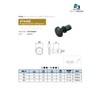 Adpack [Made in Japan] Nylon Push Rivets Shaft Diameter D