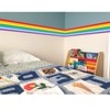 VisitRyl Wallpaper Border,Peel and Stick Rainbow for Children Room 3.93