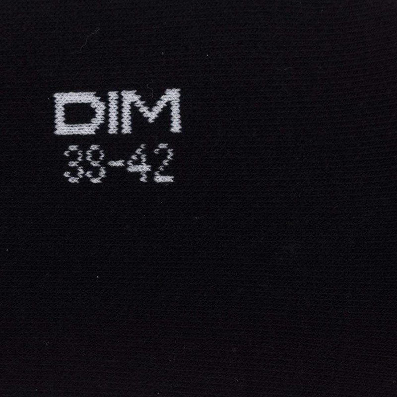 Dim Füßlinge Füßlinge Aus Baumwolle Dim Herren x2, Black, 39-42