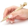 Retro Style Metal Brass Signature Gel Ink Pen Office School