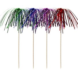 PAPSTAR Fireworks 1 Box of toothpicks with Decorative 24 cm Can be Washed 14932