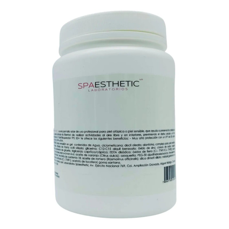 Sensiprotec Pantalla Solar Piel Sensible Fps50+ 1 Litro