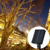 Neoglint 20Meters/65.6Ft 200LEDs Solar Powered Fairy String Light with Controller