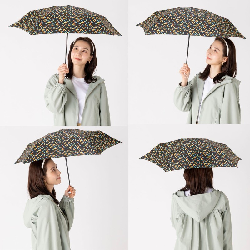 Miracle Tech 10327 Ultra Compact Lightweight Folding Umbrella, 4.6 inches