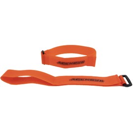 AGENCY 6 Utility Cinch Strap - Heavy Duty Organization for Garage, Vehicles, Outdoors - Durable and Reusable - Proudly Made in The USA with US Materials (Orange)