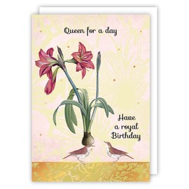 Piet Card Birthday Queen For A Day