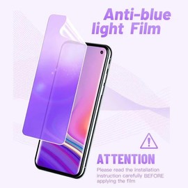 fonefunshop Anti-Blue Light Screen Protector Compatible With Sam S20 FE Hydrogel Full Cover