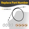 72" Universal Control Cable - Fits for 5200 Series Products,
