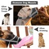 Muzzle for Dogs, Muzzle with Velcro Closure, Soft, Prevents Biting,