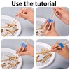 AccEncyc Reusable Chopstick Helpers 8 Pairs - Training Hinges Connector